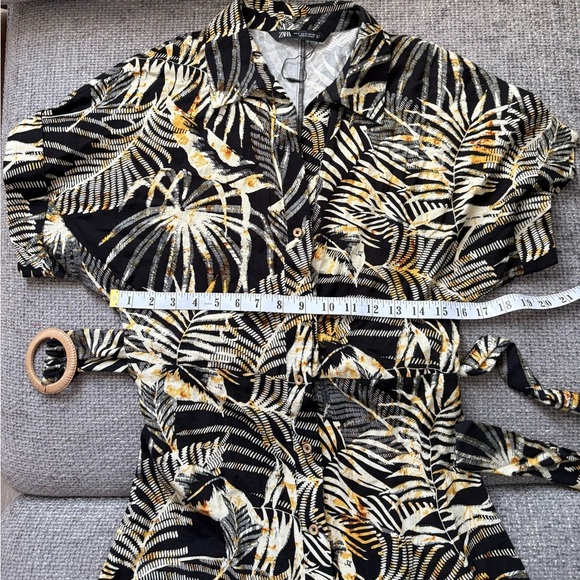 ZARA Tropical Maxi small Dress β Brand New Without Tag - Picture 12 of 12
